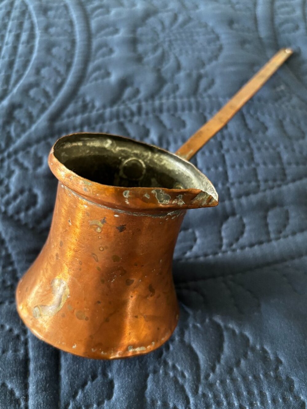 Unique Vintage Turkish Cezve Coffee Pot